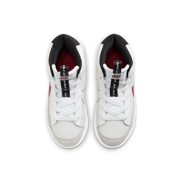 Кроссовки blazer mid '77 se 'dance - white rush maroon' Nike, белый — фото 4