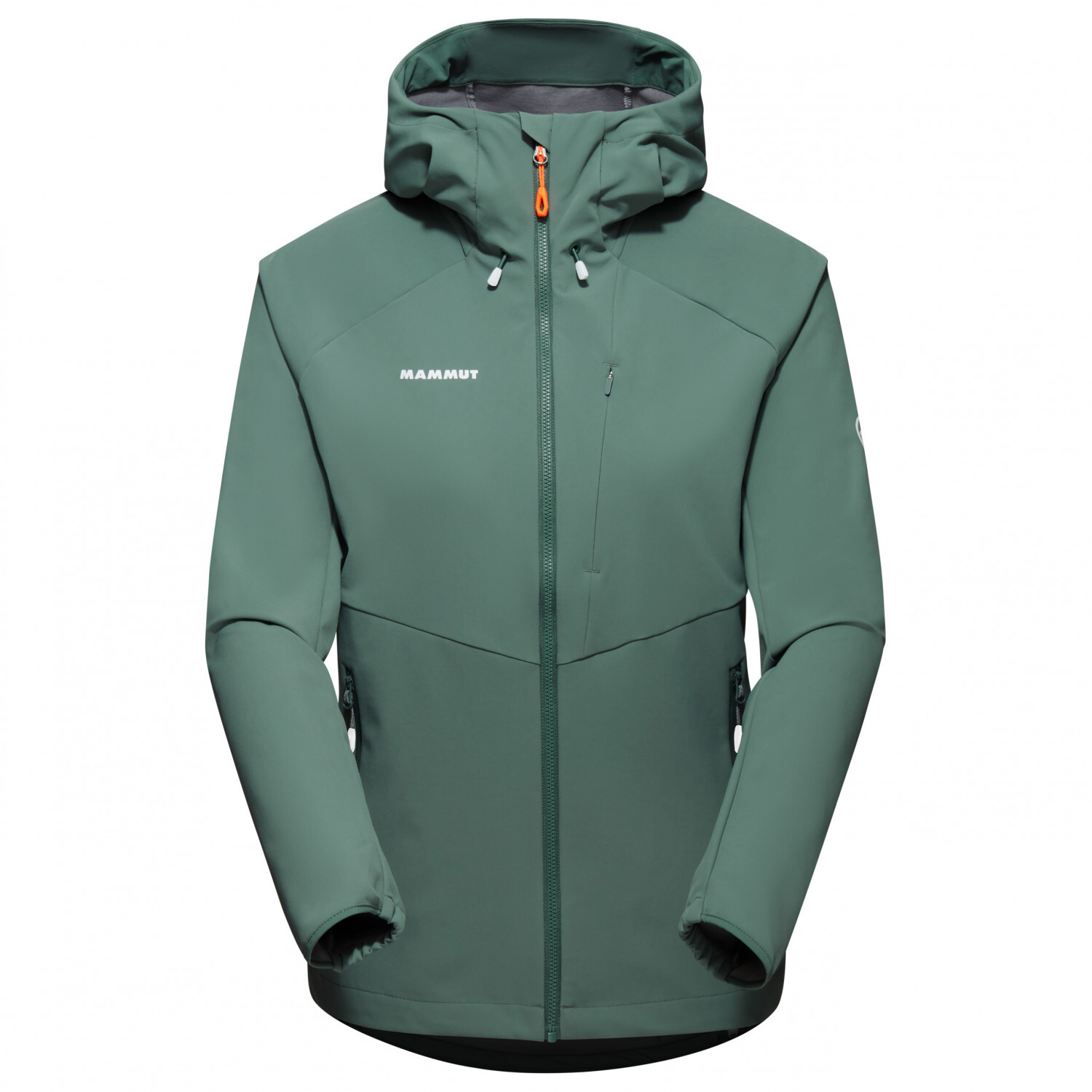 

Куртка из софтшелла Mammut Women's Ultimate Comfort Softshell Hooded, цвет Dark Jade