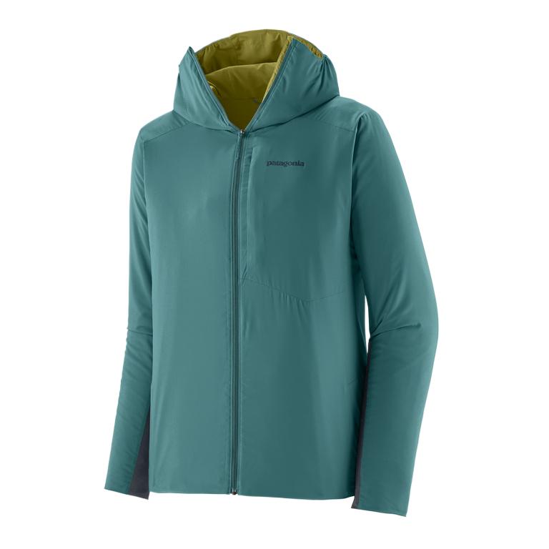 

Patagonia Мужская ультралегкая пуховая куртка Nano Air, Wetland Blue