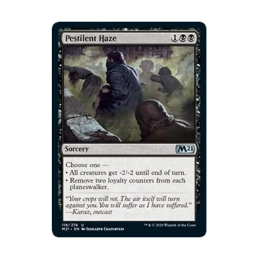 

CCG Чумная дымка (U), MTG - Core Set 2021