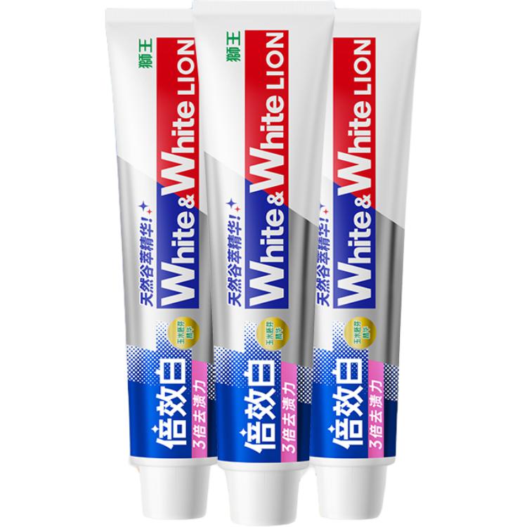 

LION Зубная паста White & White двойного эффекта для очистки и свежести дыхания
