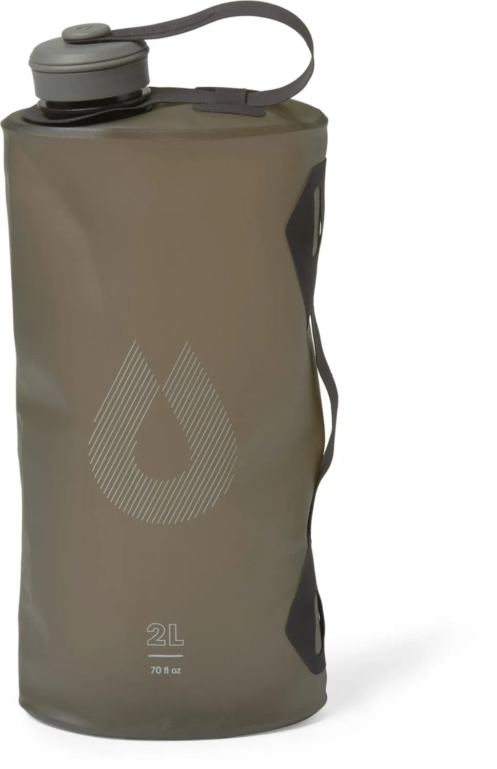 

Складной контейнер для воды Seeker 2L HydraPak, Mammoth Grey
