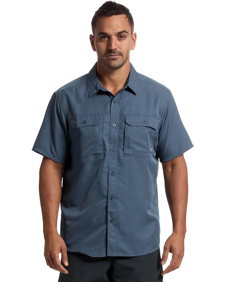 

Рубашка Mountain Hardwear Canyon Short Sleeve Shirt, цвет Zinc 1