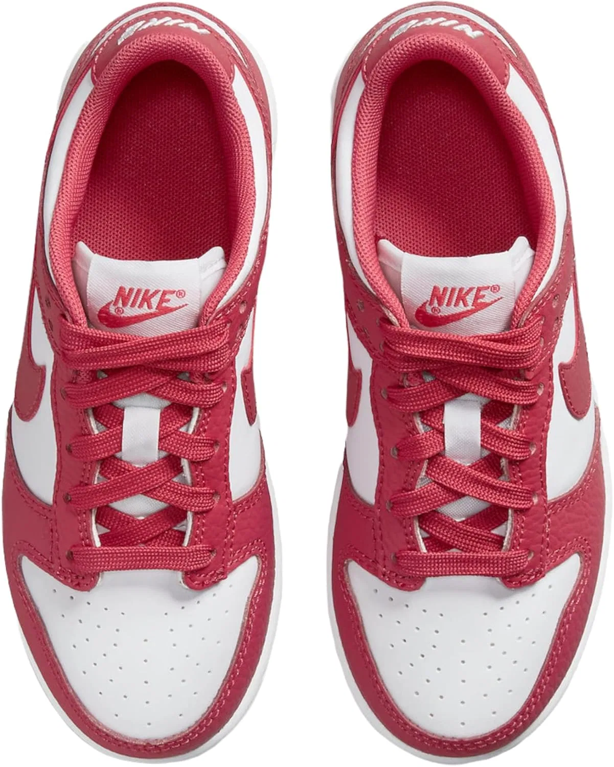 Детские кроссовки Nike Dunk Low, красный — фото 4