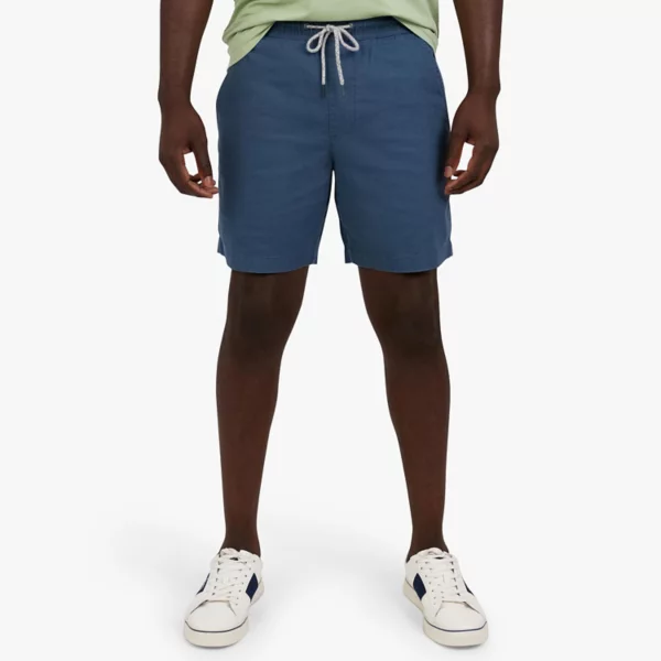 

Мужские льняные шорты длиной 7 дюймов Chaps, цвет dark denim