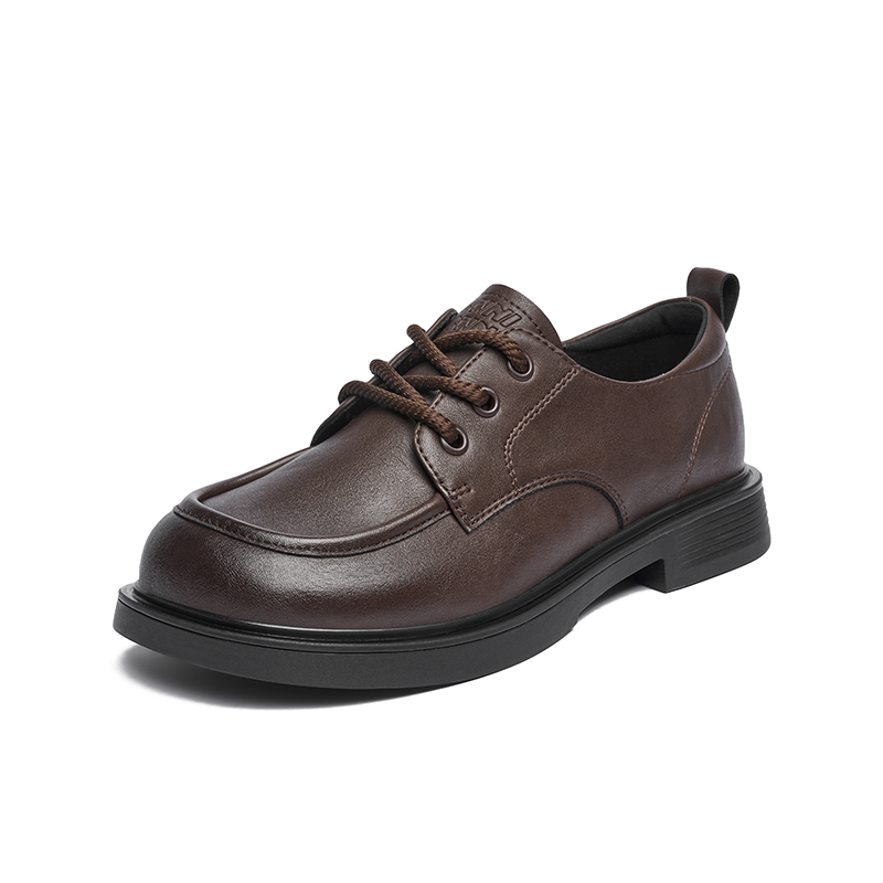 JOSINY Коричневые женские лоферы на каблуке 2,5 см, цвет Brown