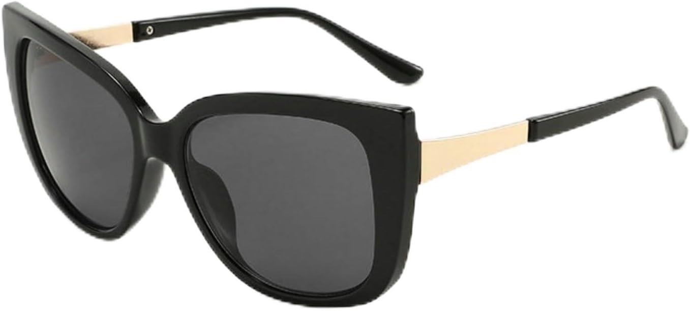 

Солнцезащитные очки Willochra большого квадратного размера для женщин, металлическая оправа, очки «кошачий глаз» для женщин и мужчин, модные солнцезащитные очки для активного отдыха, C6