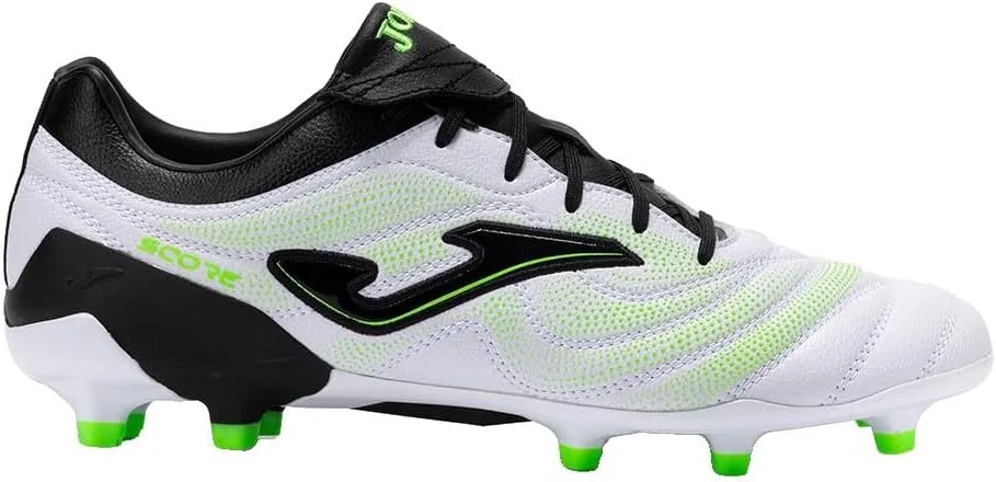 Мужские кроссовки Joma Score 2502 Blanco для твердого грунта, оксфордские, Black White