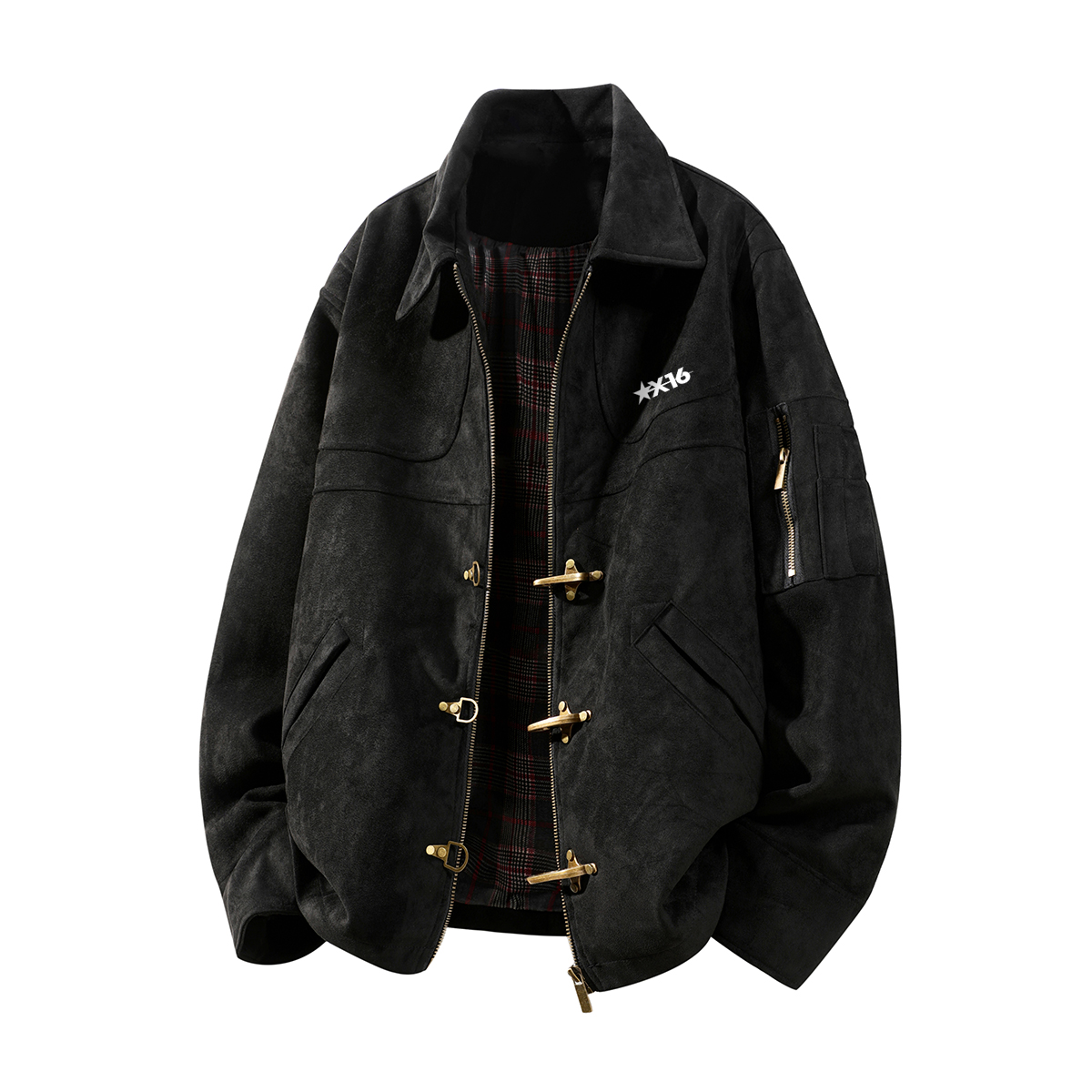 

Куртка Unisex Lapel Moderate Instructor X1617, черный top