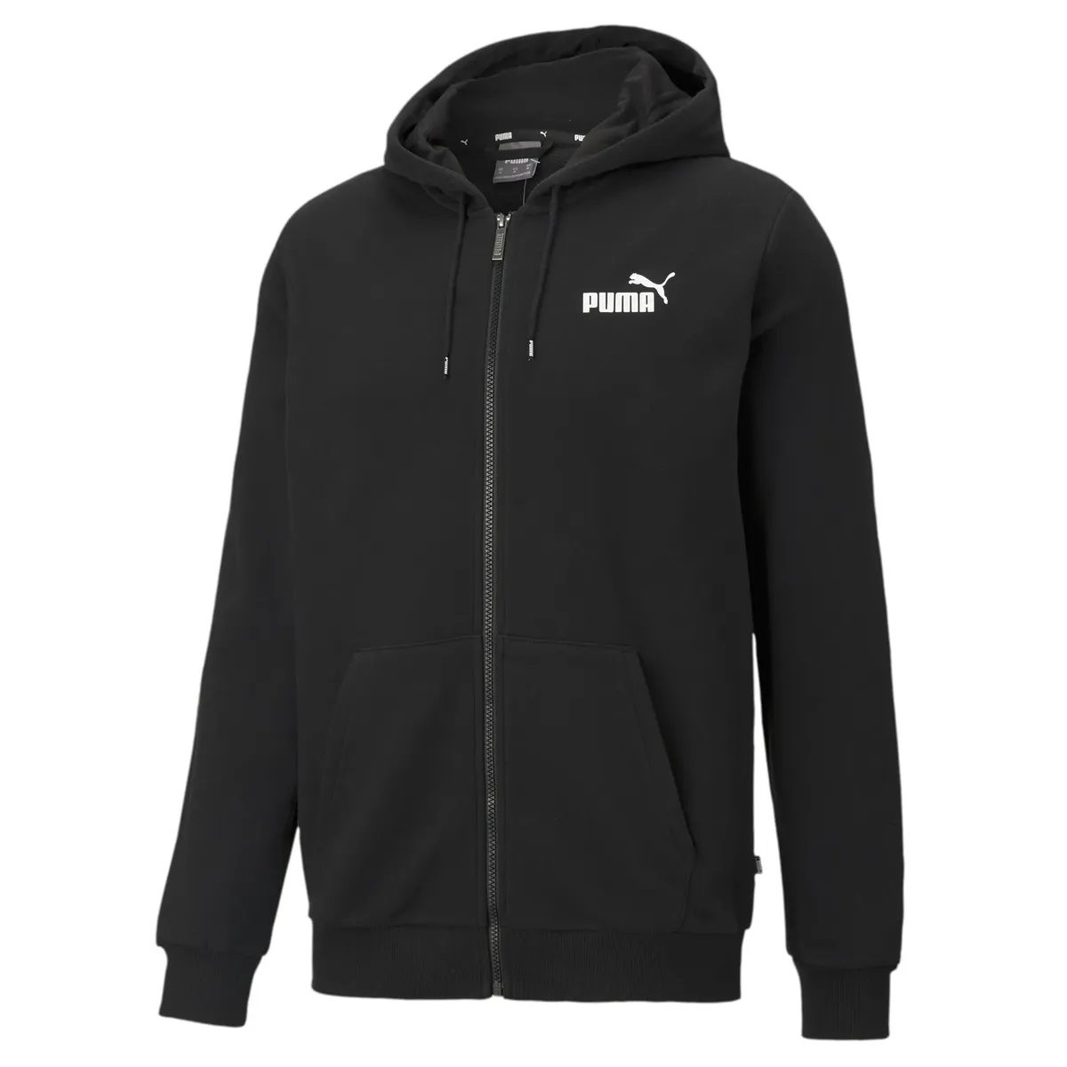 

Толстовка PUMA с капюшоном "ESS SMALL LOGO FZ HOODIE TR", цвет Puma Black