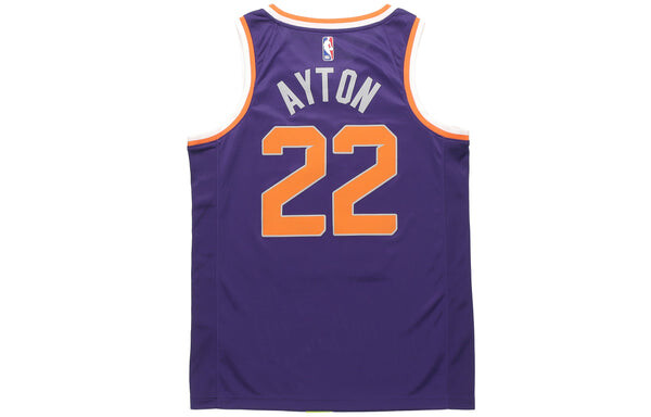 Майка Nike NBA SW Fan Edition Knicks Phoenix Suns 2 2 Basketball Jersey Purple, фиолетовый — фото 2