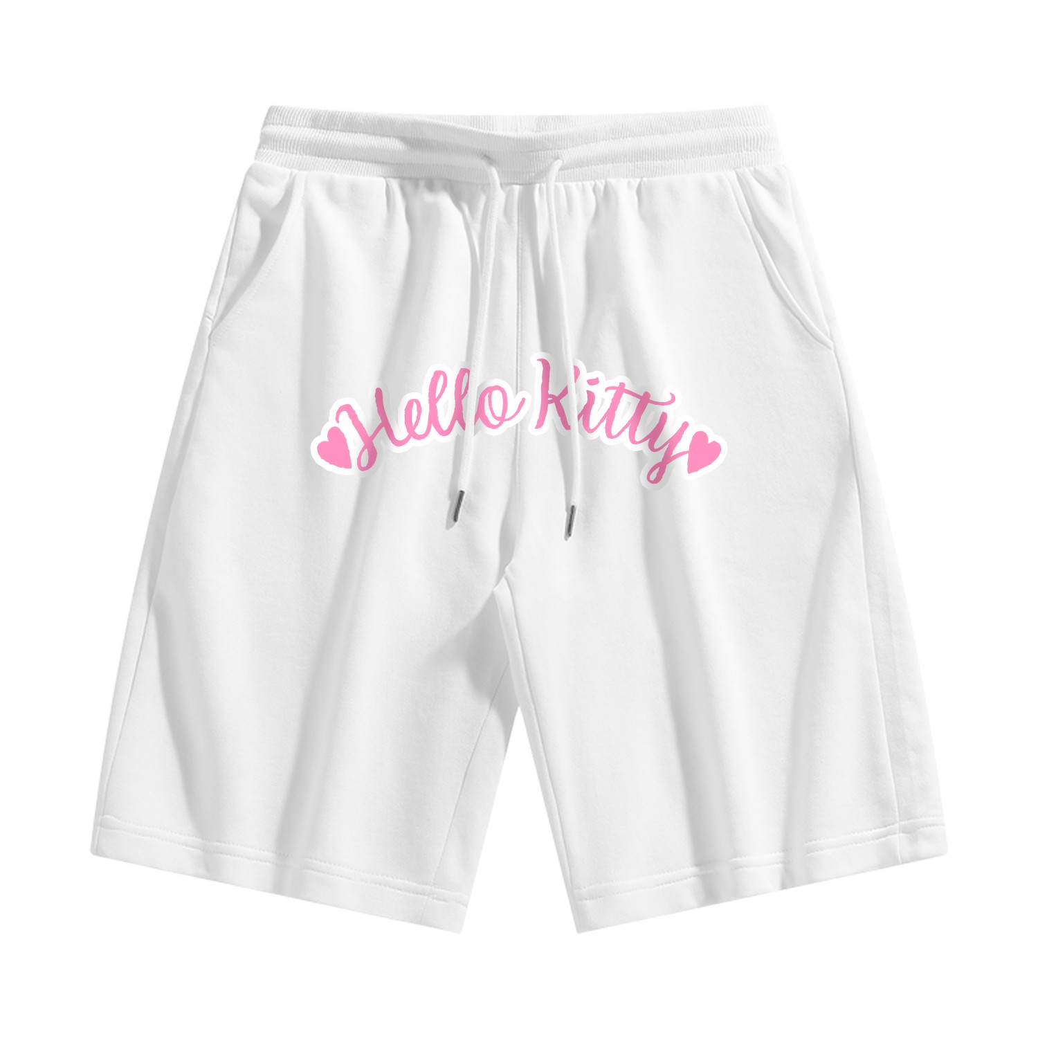 

Хелло Китти повседневные шорты унисекс Sanrio, белый