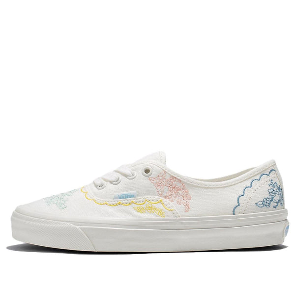 

Кроссовки authentic linen blossom 44 dx 'white' Vans, белый