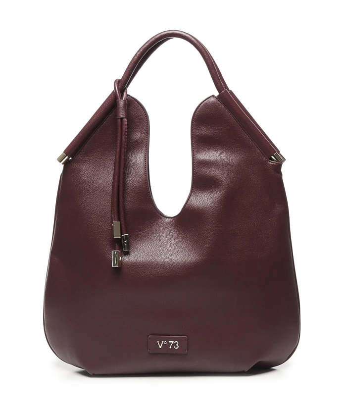 

Женская сумка из синтетических материалов, бордового цвета. V73, красный