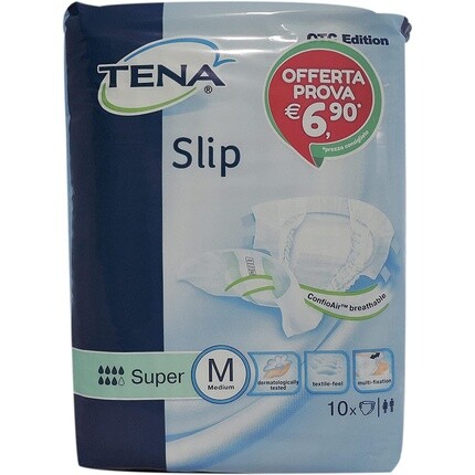 

Подгузники Slip Super, размер M 10, подгузники Tena