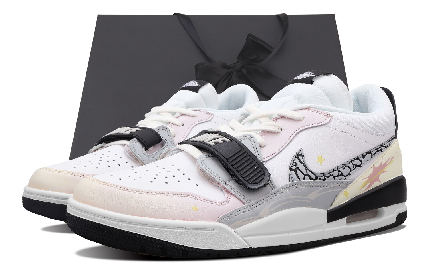 

Баскетбольные кроссовки Legacy 312 Vintage, мужские, низкие, розовый Jordan, розовый/белый