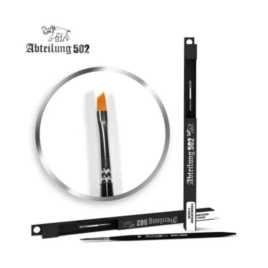 

Угловая кисть 6, Abteilung 502 - Marta Kolinsky Brushes (AK-Interactive)