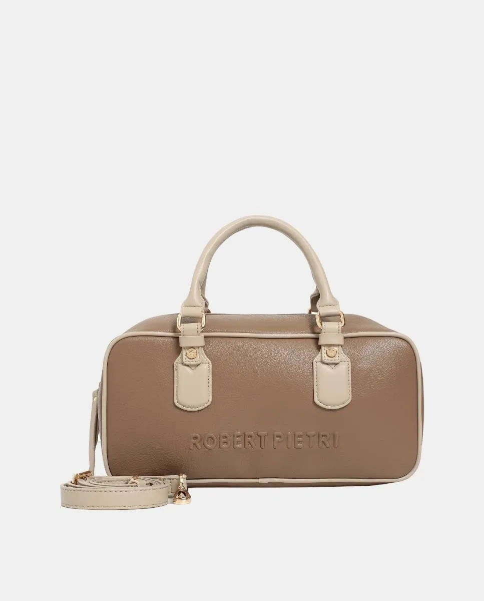 

Сумка для боулинга из ПУ на молнии Robert Pietri, светло-коричневый