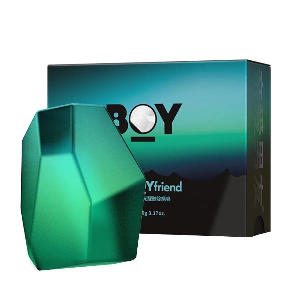 DearBoyFriend Очищающая пенка Aurora Soap для увлажнения и контроля жирности 90 г, Aurora soap 90g*2 — фото 2