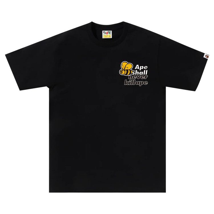 

Футболка BAPE Asnka Bee Logo Tee, Black