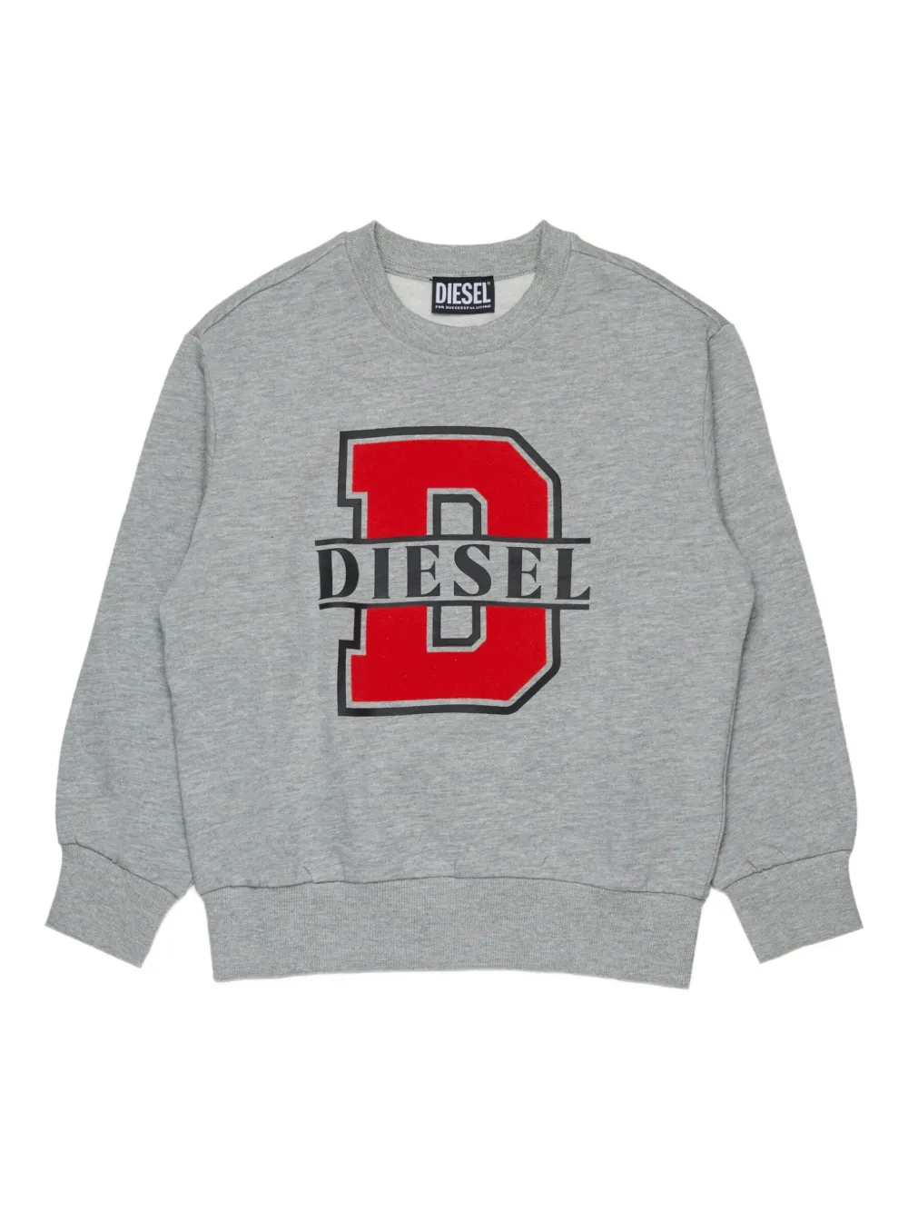 

Толстовка с логотипом Diesel Kids, серый