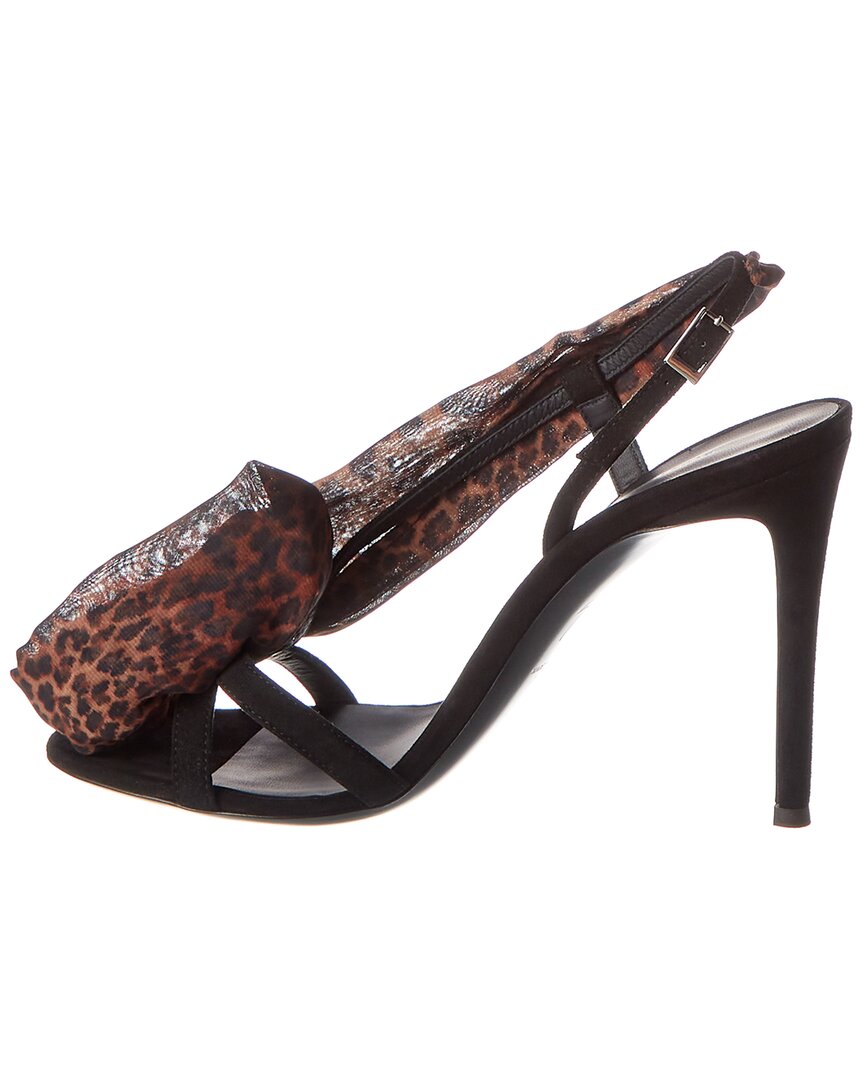 Замшевые сандалии Giuseppe Zanotti 105, черный — фото 2