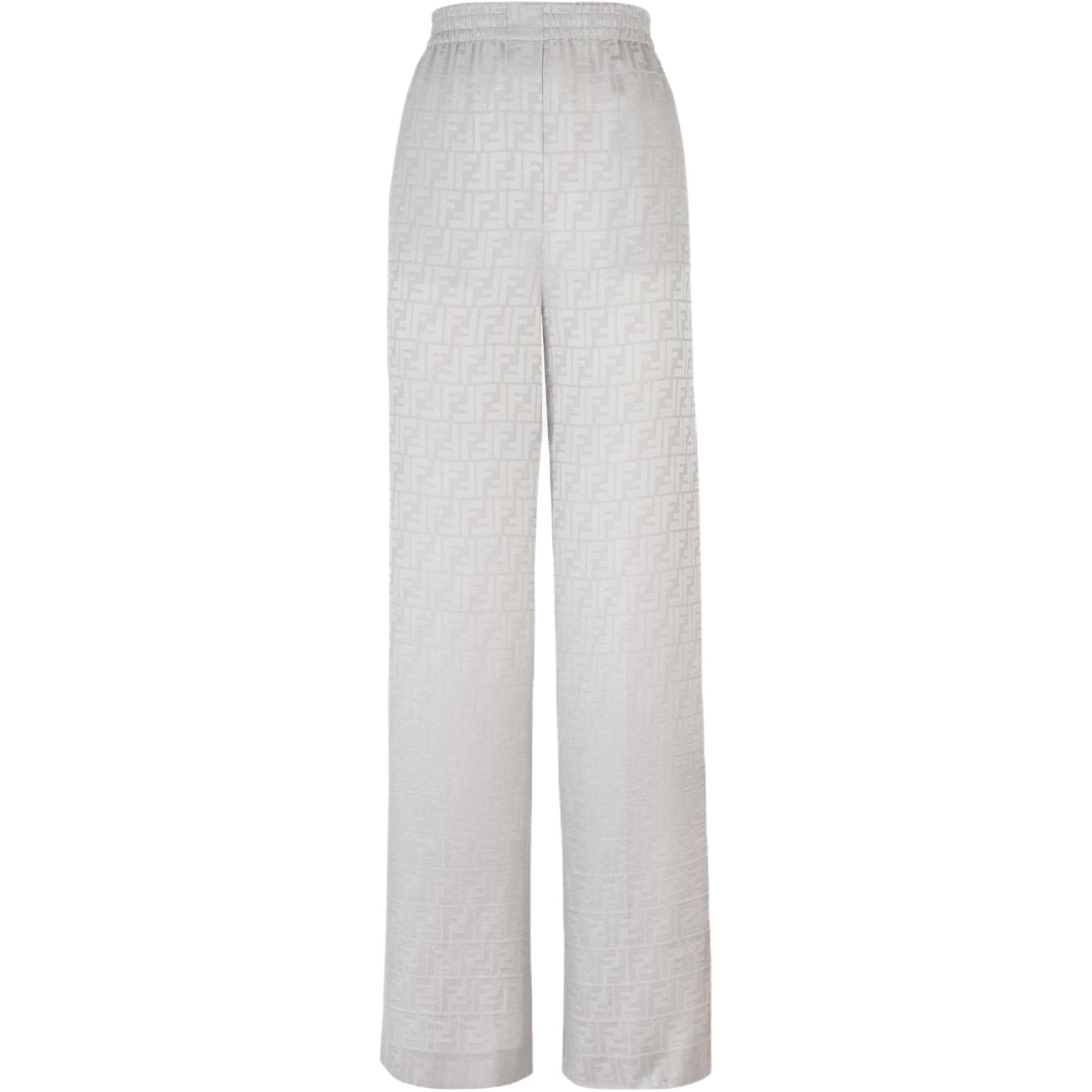 

FENDI Женские повседневные брюки серого цвета