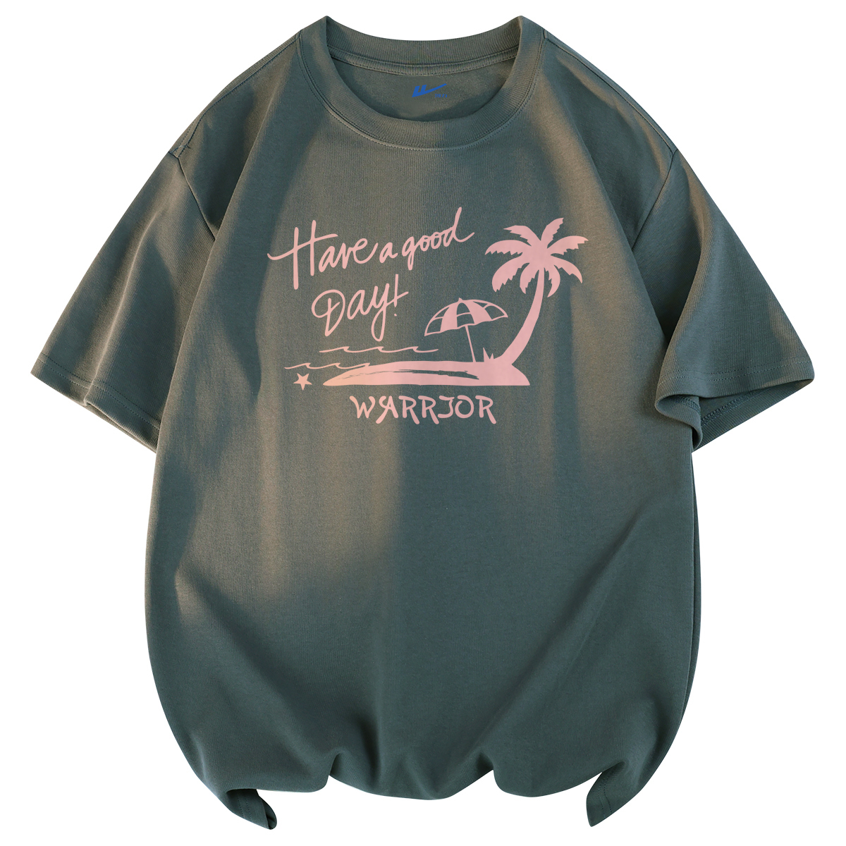 

Футболка унисекс WARRIOR, серый