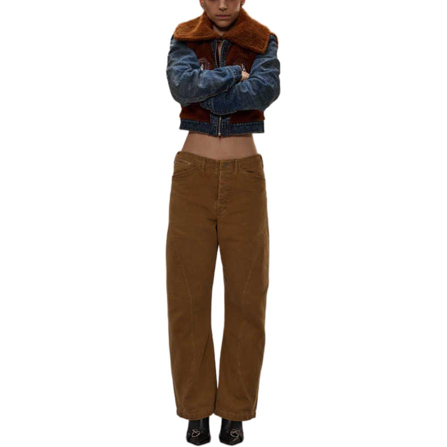 

R13 Женские повседневные брюки светло-коричневого цвета