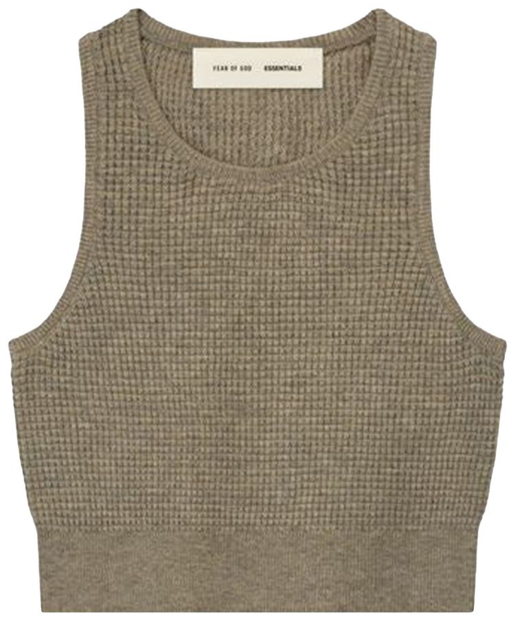 

Спортивная майка Fear of God Essentials Waffle Sport Tank, серый