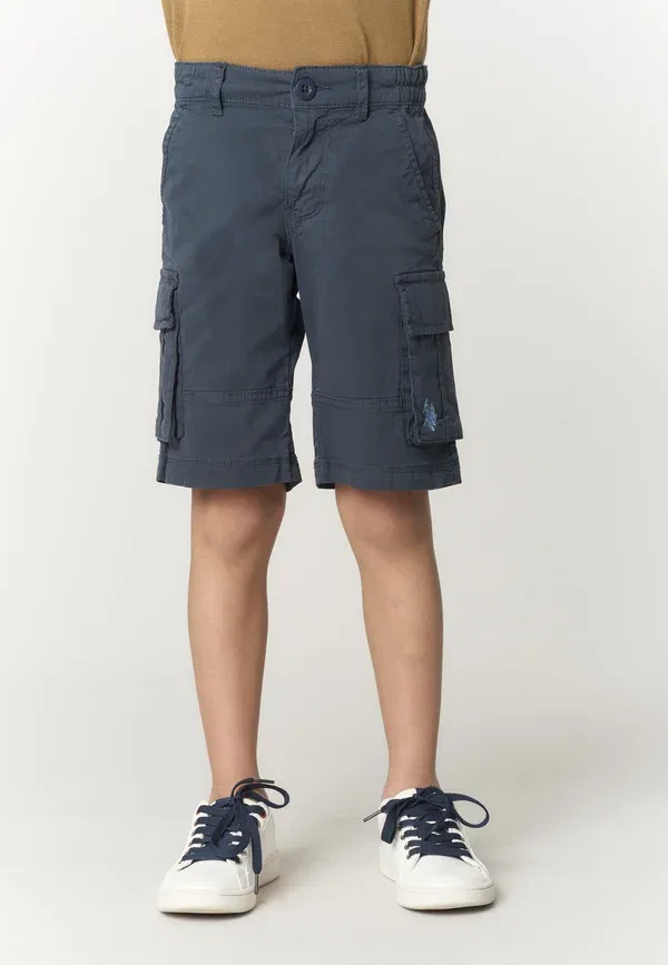 Брюки хлопковые Cargo trousers U.S. Polo Assn., синий — фото 2