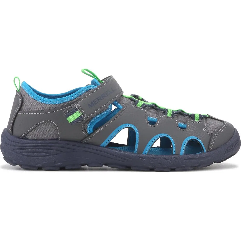 Детские водонепроницаемые ботинки Hydro Trekker Merrell, Grey — фото 2