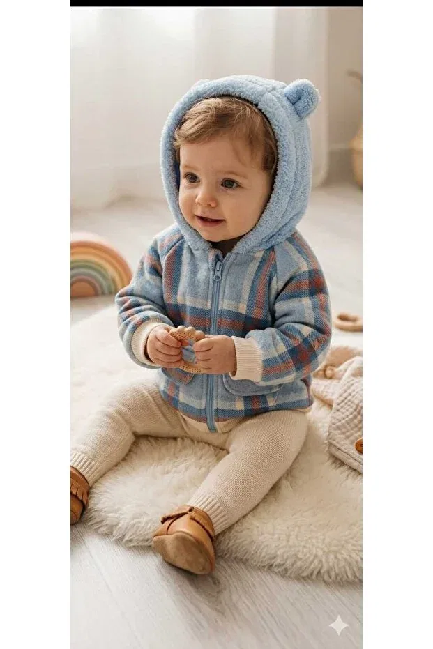 Детское зимнее пальто для девочек с капюшоном Carnavakkids, Blue