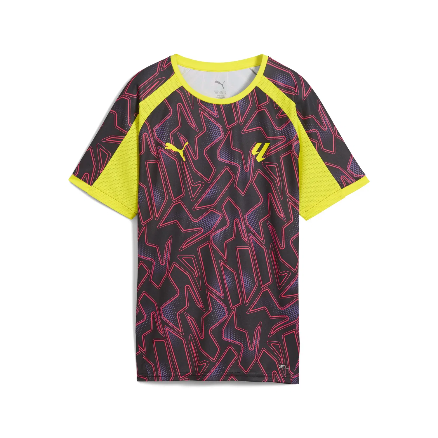 Детская футболка из полиэстера LaLiga Jersey 2 Jr Puma, Amarillo / Morado