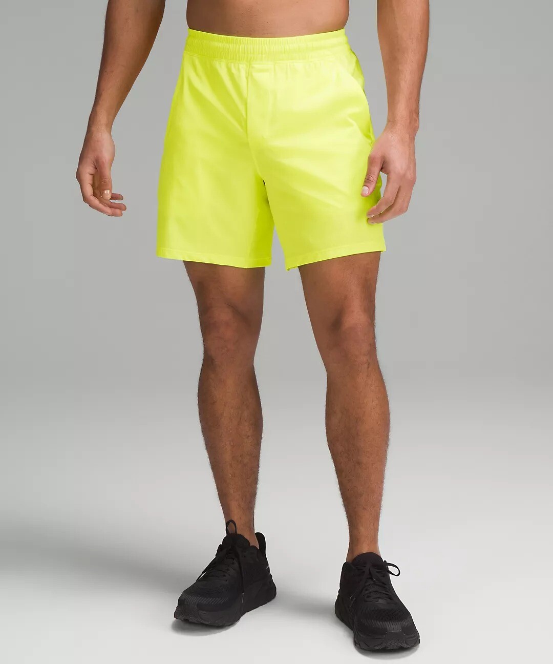 

Шорты Lululemon Pace Breaker Linerless, желтый