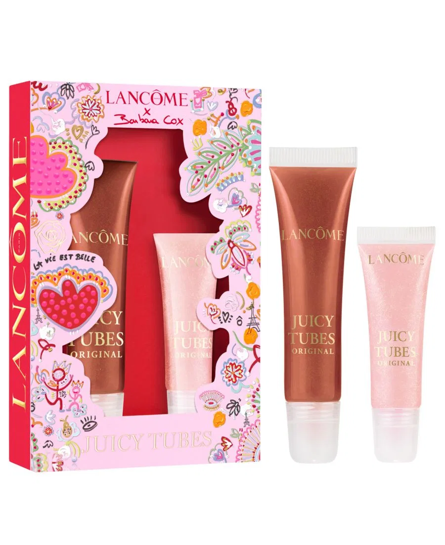 Набор блесков для губ Kiss and Treat Juicy Tubes Lancôme, 2 шт., 24 мл