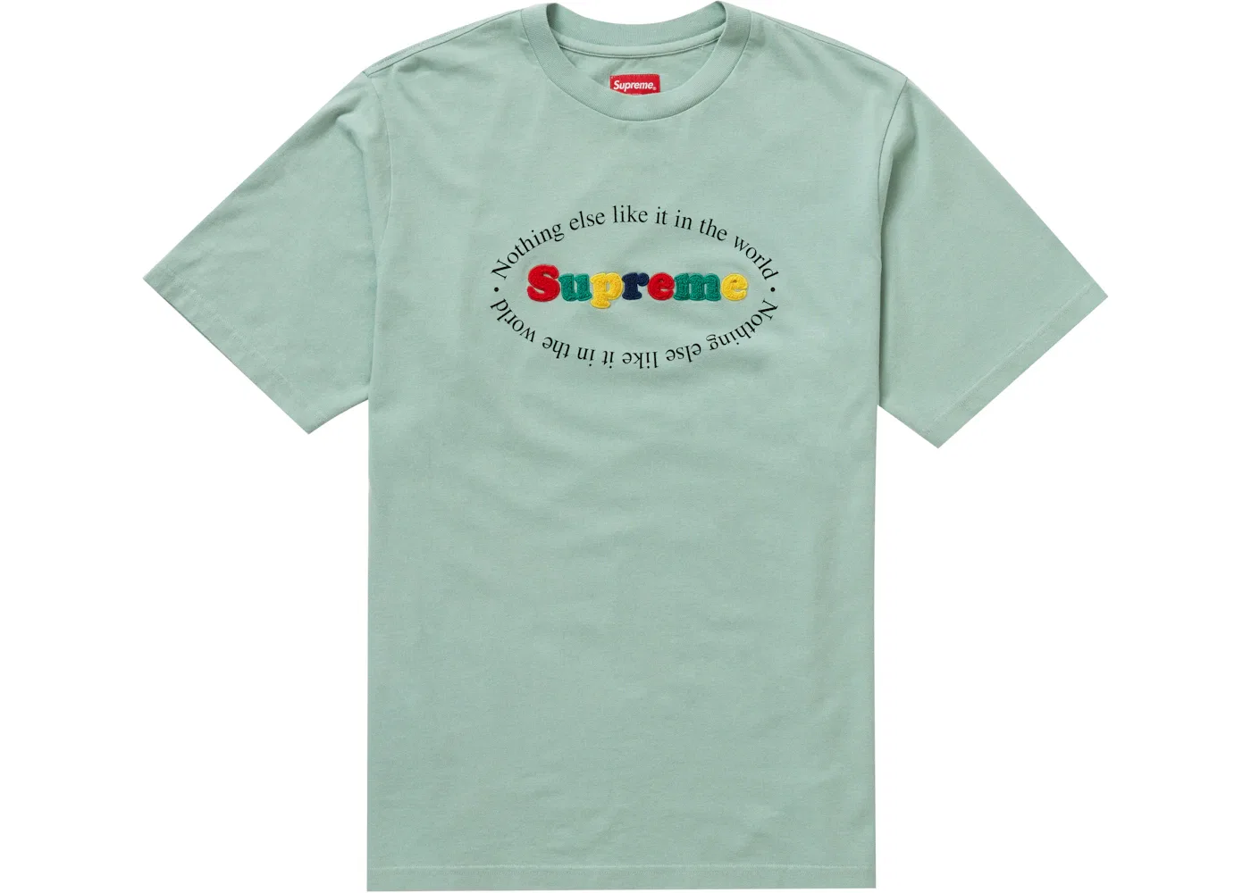 Мужская футболка Supreme S/S Top, Dusty Teal