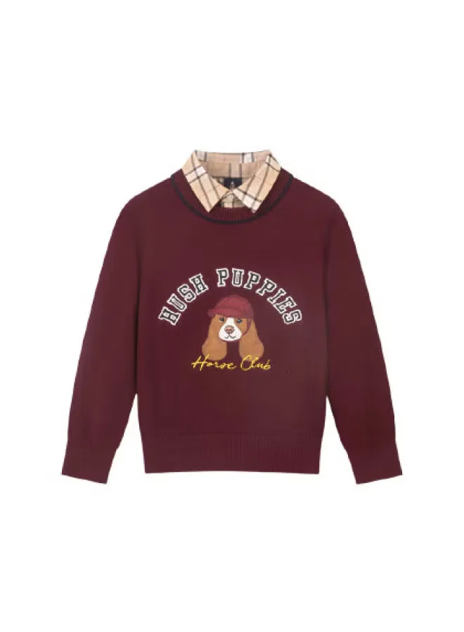 Свитшот с принтом Preppy Style Hush Puppies