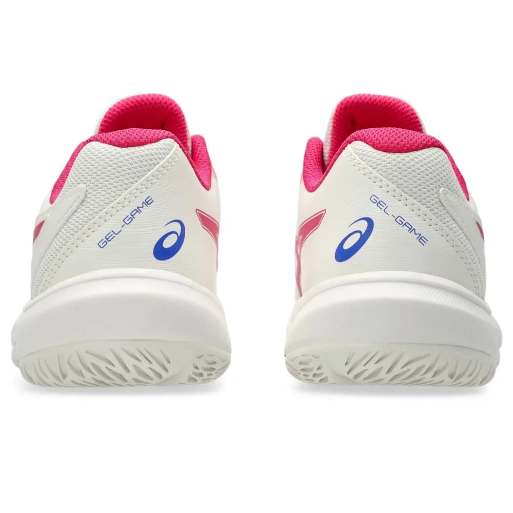 Детские кроссовки для мальчиков с улучшенной вентиляцией Gel-Game 10 GS ASICS, Cream Bright Rose — фото 3