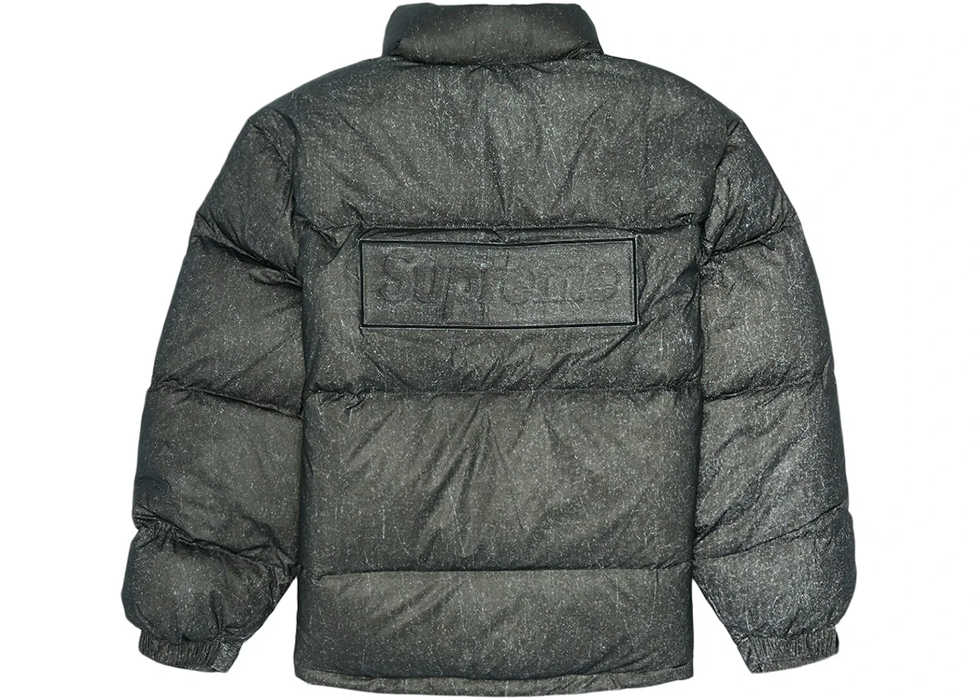 Мужская куртка-пуховик с отражающим крапом Supreme Down Jacket, Black — фото 2