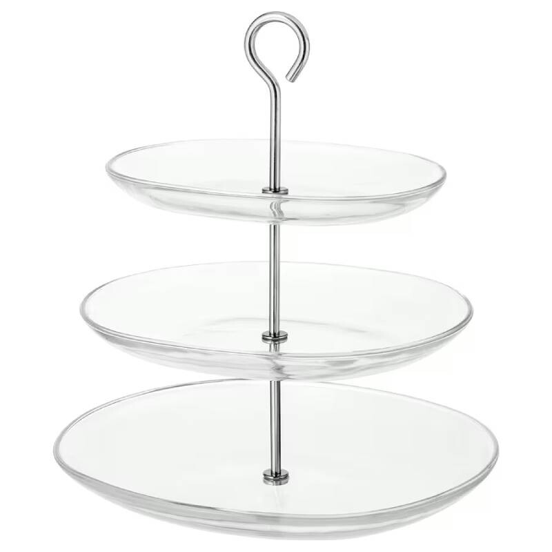 Блюдо для сервировки Ikea Kvittera, стеклянный