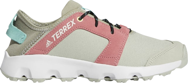 Кроссовки Adidas Wmns Terrex Voyager Sleek 'Halo Green Pink', зеленый - фото