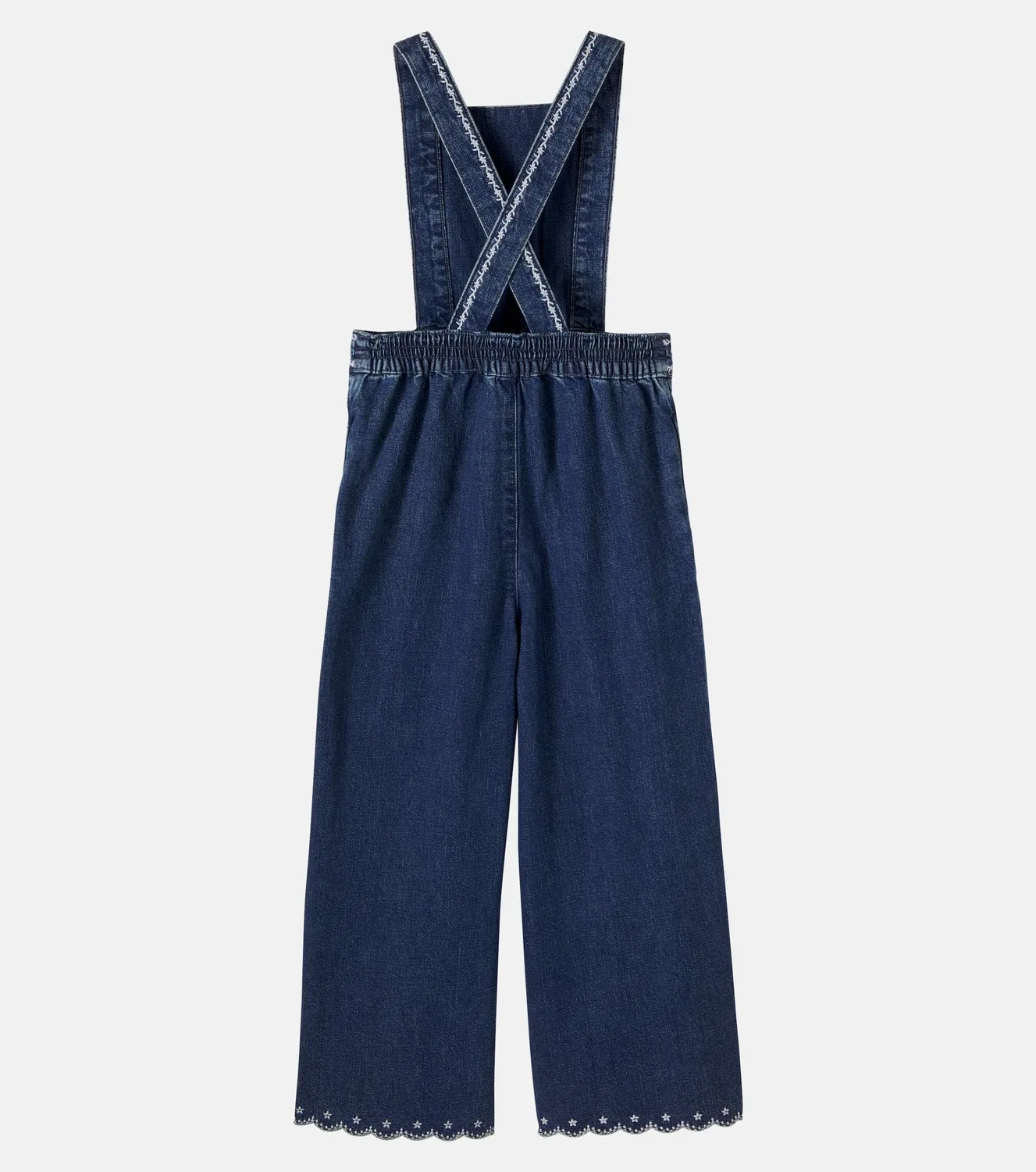 Комбинезон джинсовый Polo Ralph Lauren Kids, синий — фото 3