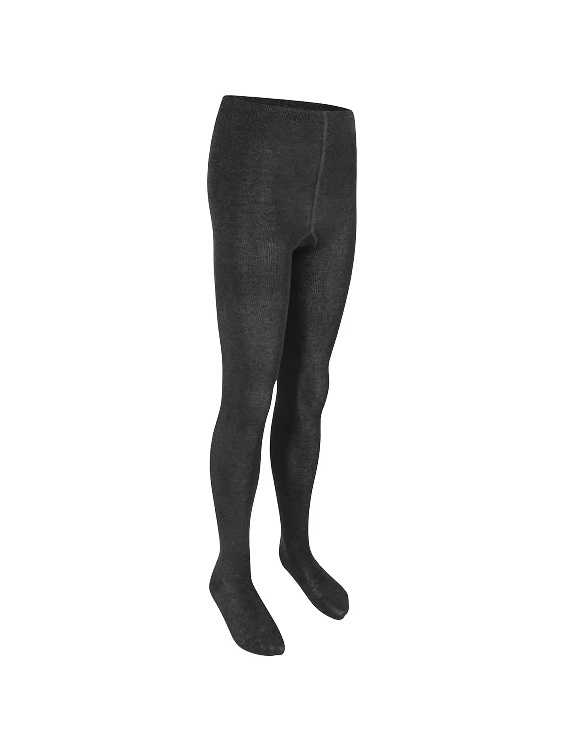 Комплект из двух колготок в рубчик Zeco Schoolwear Kids, серый — фото 2