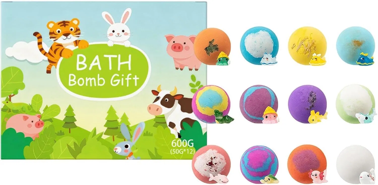 Пена для ванны с игрушкой, 12 шт, мультиколор Generisch