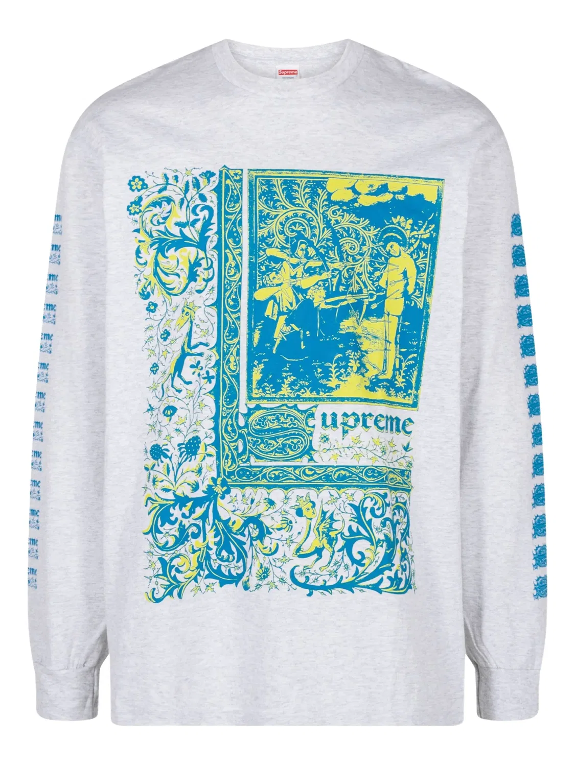 Футболка Saint Sebastian Белая Supreme, белый