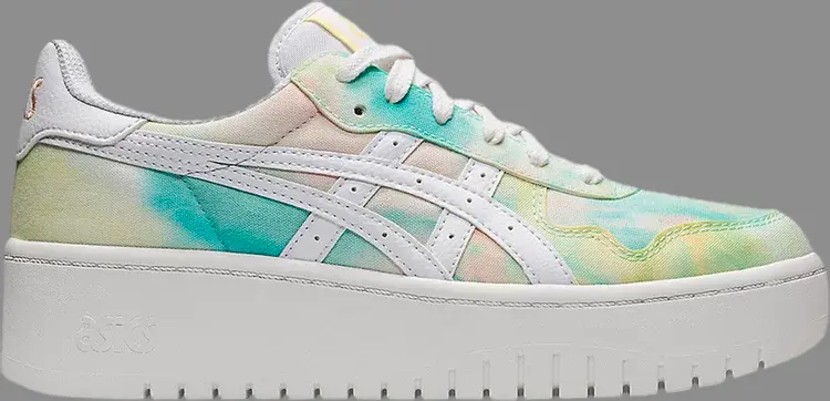 

Кроссовки wmns japan s platform 'tie-dye' Asics, многоцветный, Зеленый, Кроссовки wmns japan s platform 'tie-dye' Asics, многоцветный