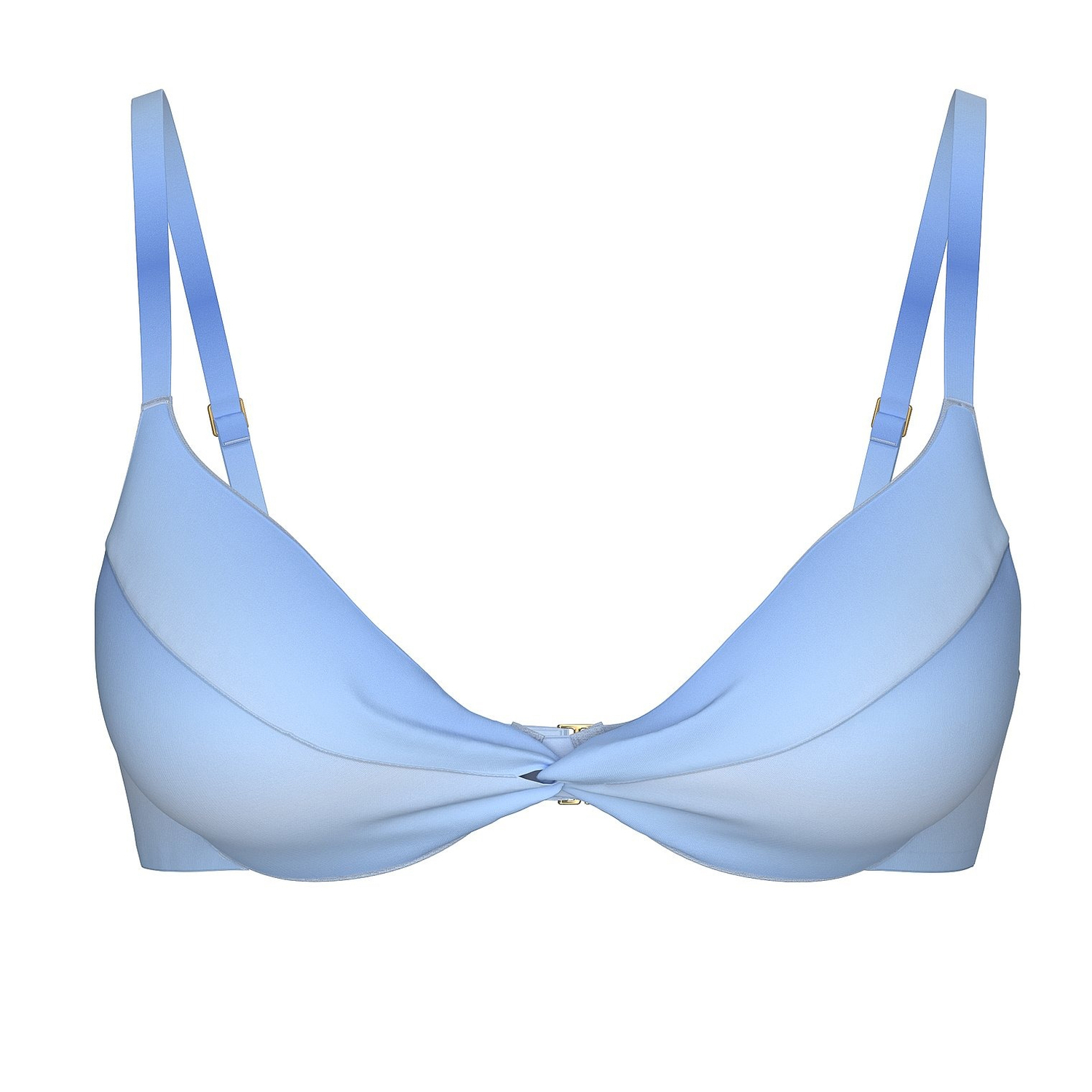 

Купальник Victoria's Secret Essential Twist Push-Up, голубой