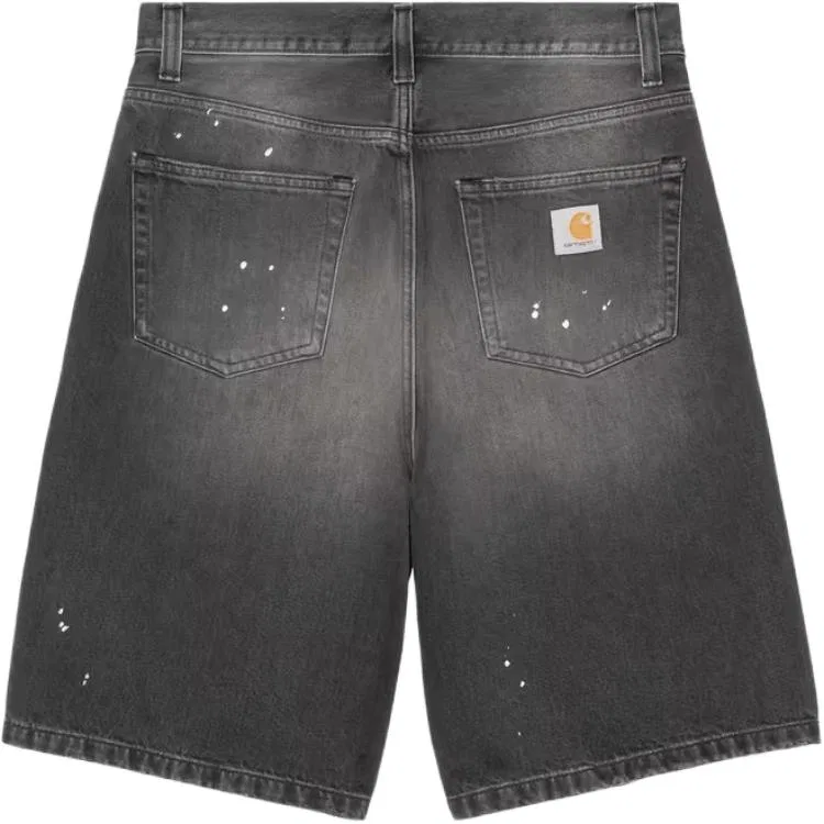 Детские джинсовые шорты Carhartt WIP, Black — фото 3
