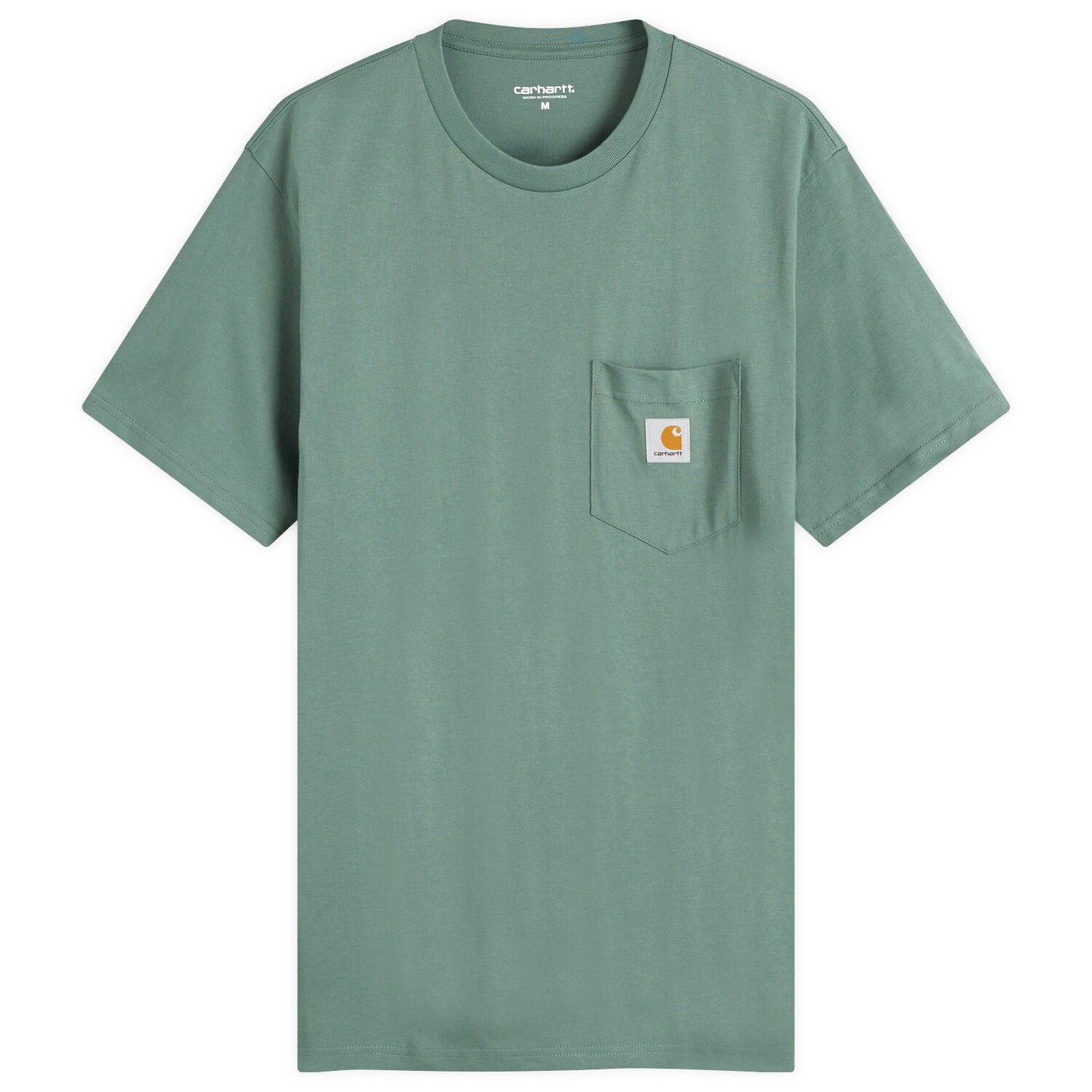 

Футболка Carhartt Wip Pocket, зеленый